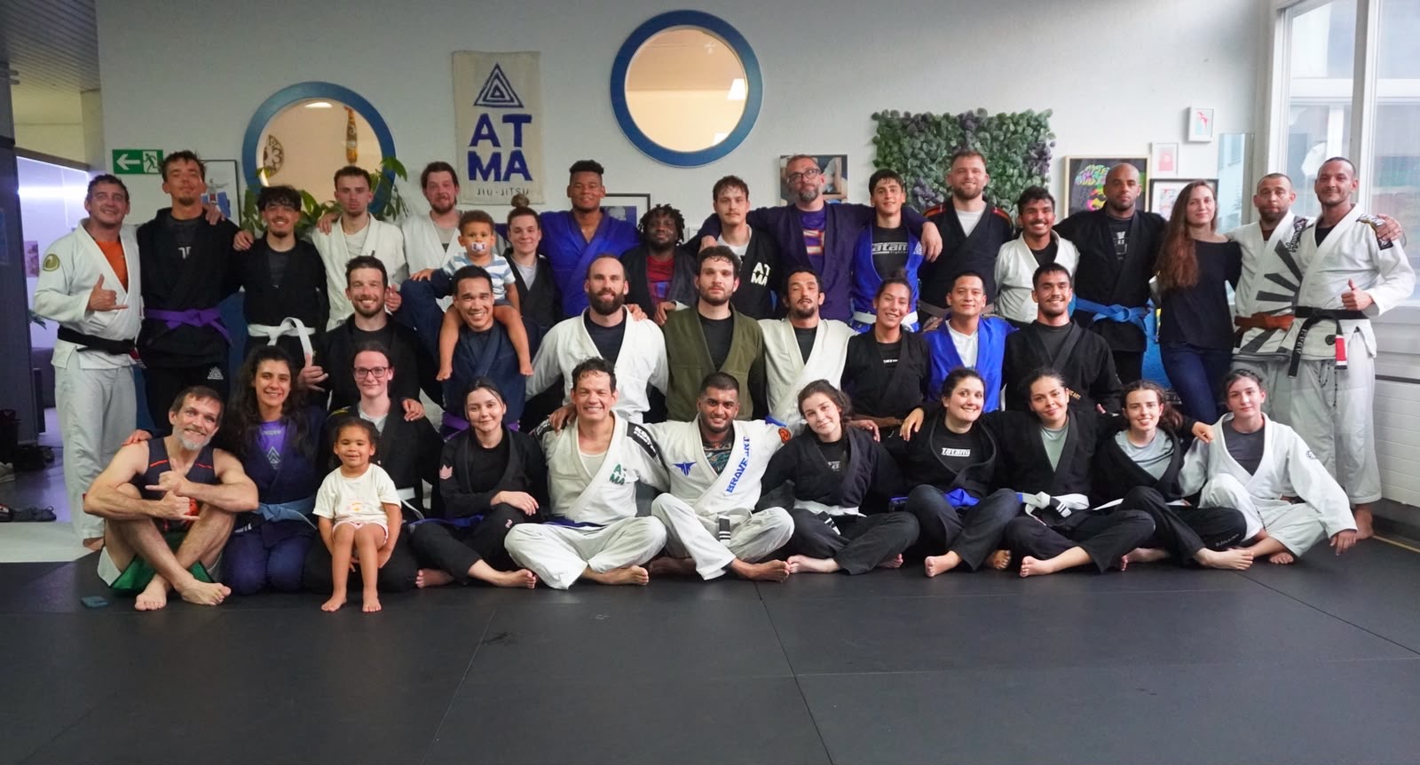 La communauté ATMA réunie sur le tatami