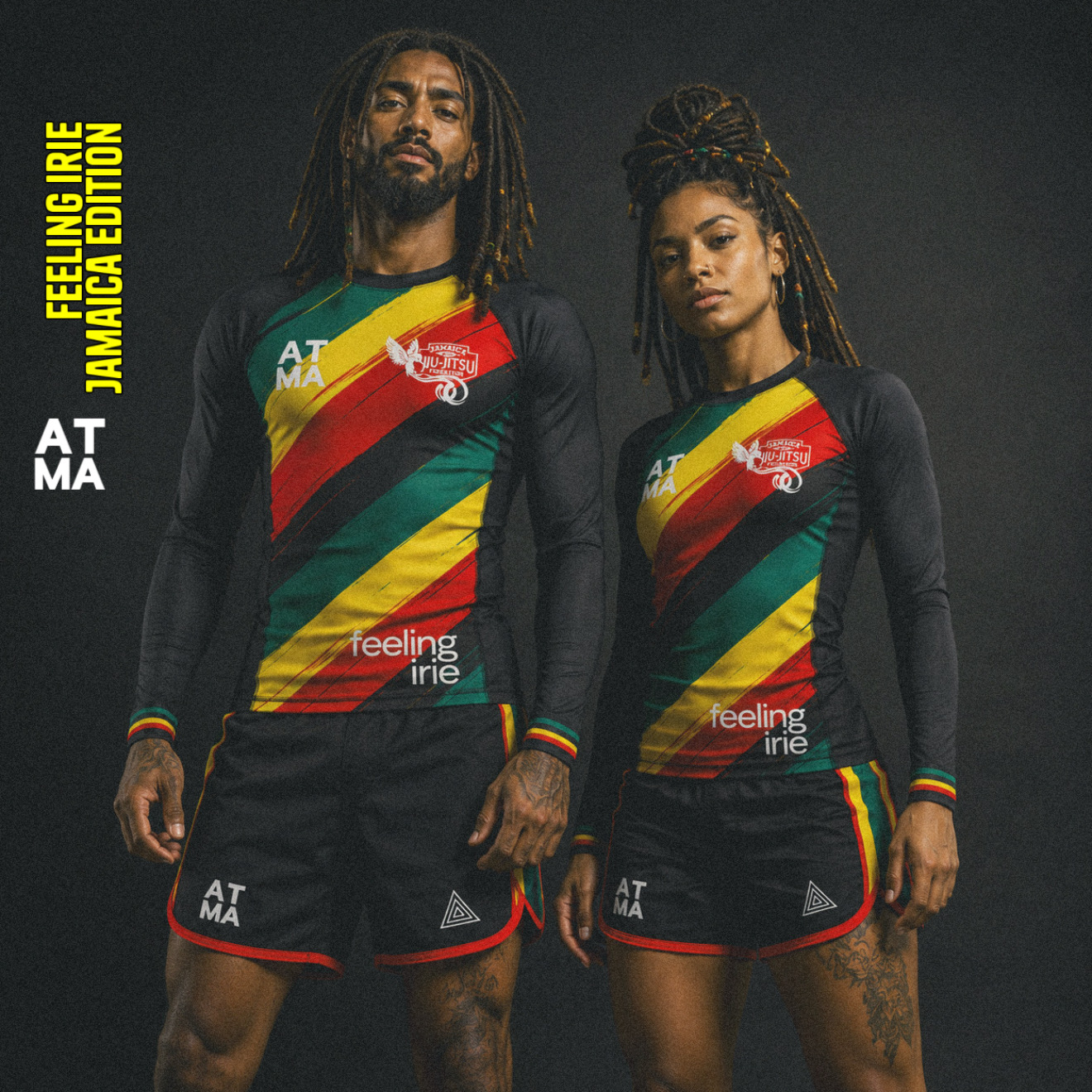 Kit ATMA Jamaica Edition — Rashguard + Short
